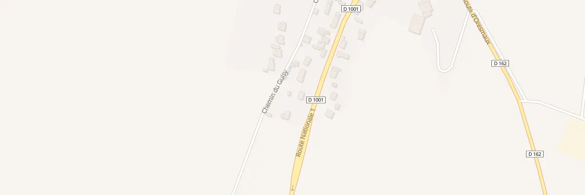 Plan du 5 Rte Nationale à Saint-Sauflieu