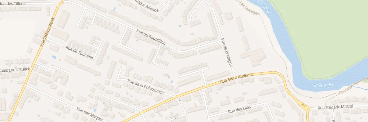 Plan du 58 Rue du Roussillon à Castres