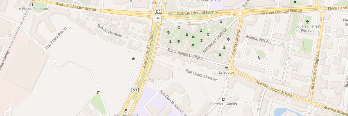 Plan du 35 Rue Amédée Usseglio au Plessis-Robinson