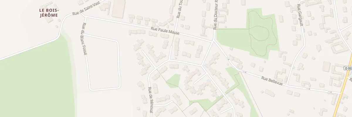 Plan du 46 All de Mantoux à Flesselles