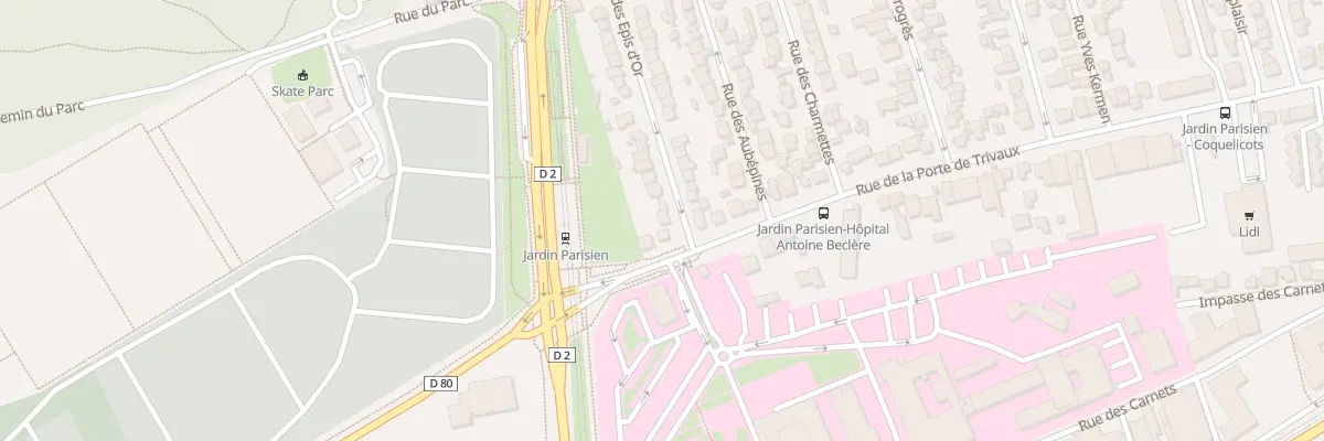 Plan du 42 Rue des Epis d’Or à Clamart