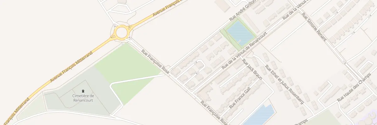 Plan du 8 Rue André Grillon à Amiens