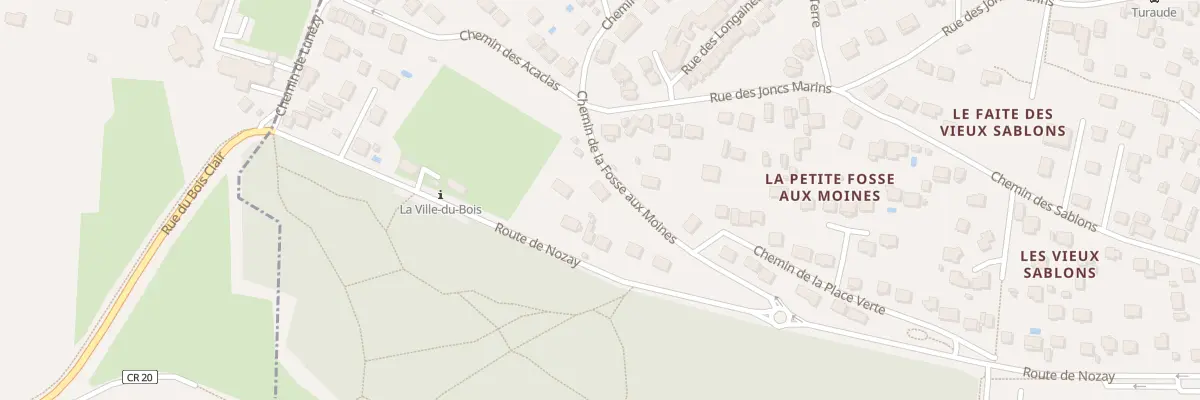 Plan du 7 Che de la Fosse aux Moines à La Ville-du-Bois