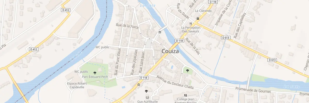 Plan du 10 Rue des Quatre Coins à Couiza