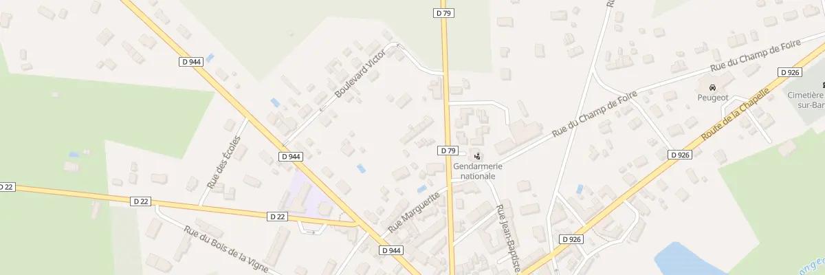 Plan du 9C Rte de Ménétréol à Neuvy-sur-Barangeon