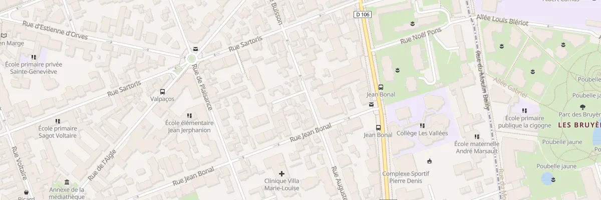 Plan du 46B Rue Auguste Buisson à La Garenne-Colombes