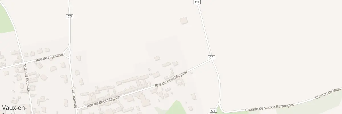 Plan du 21 Rue du Bout Magnier à Vaux-en-Amiénois