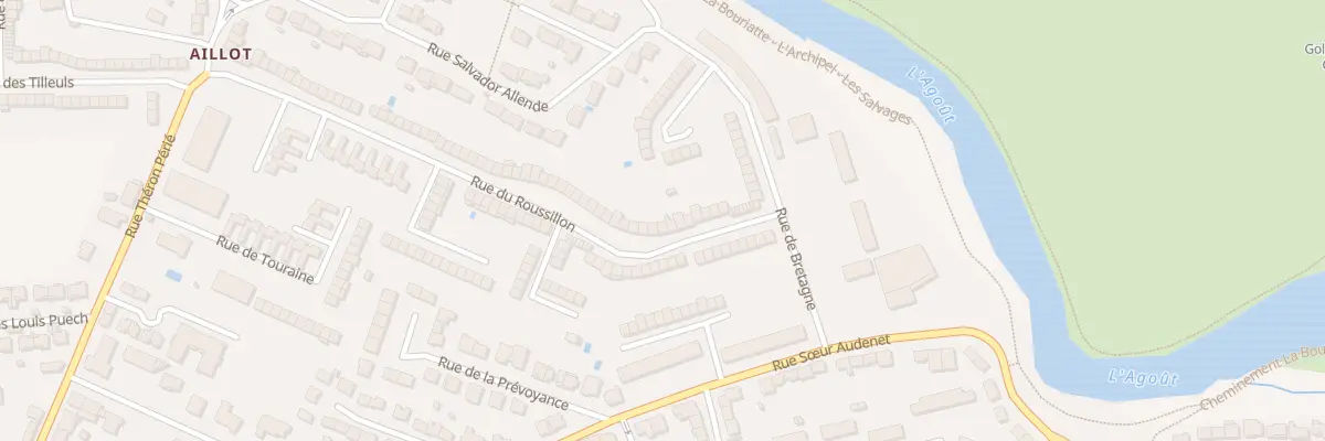 Plan du 109 Rue du Roussillon à Castres