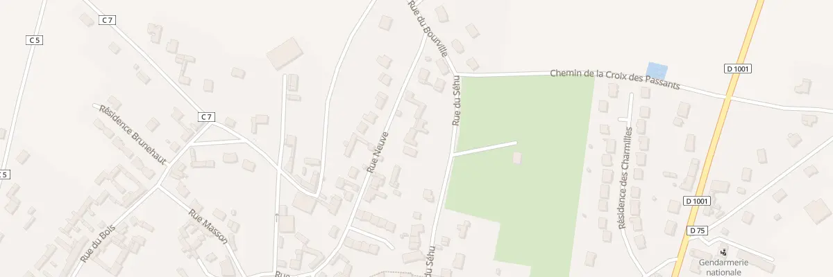 Plan du 14 Rue Neuve à Saint-Sauflieu