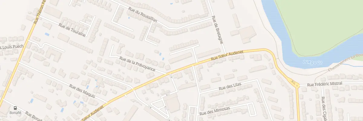 Plan du 135 Rue Soeur Audenet à Castres