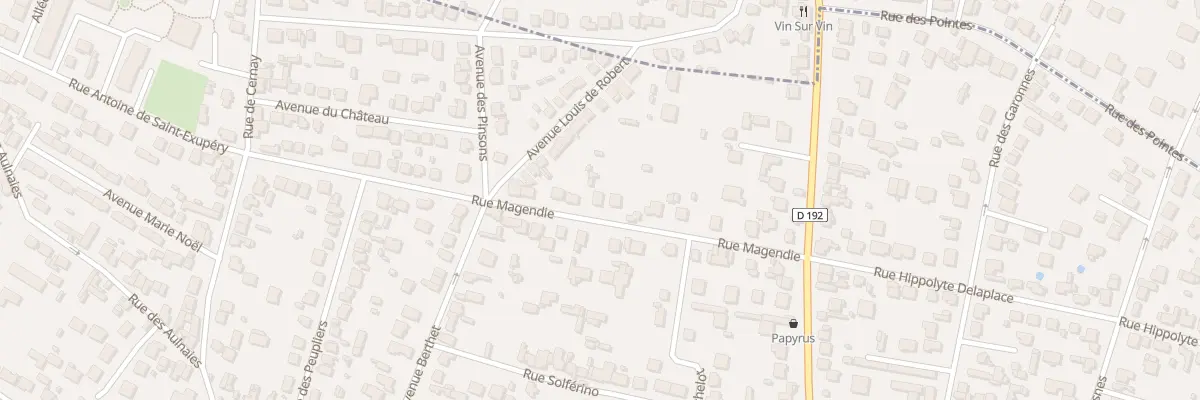 Plan du 14 Rue Magendie à Sannois
