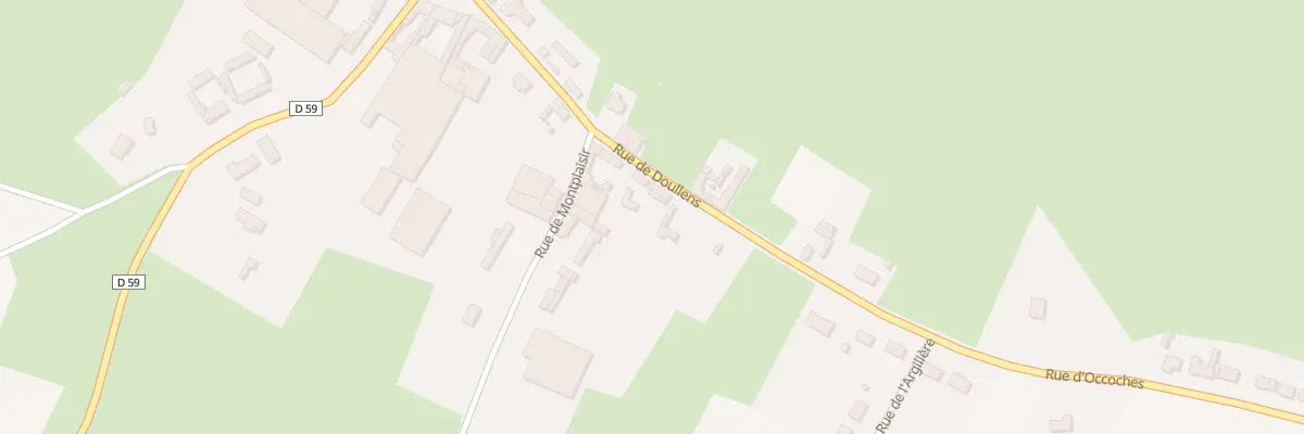 Plan du 18 Rue de Doullens à Outrebois