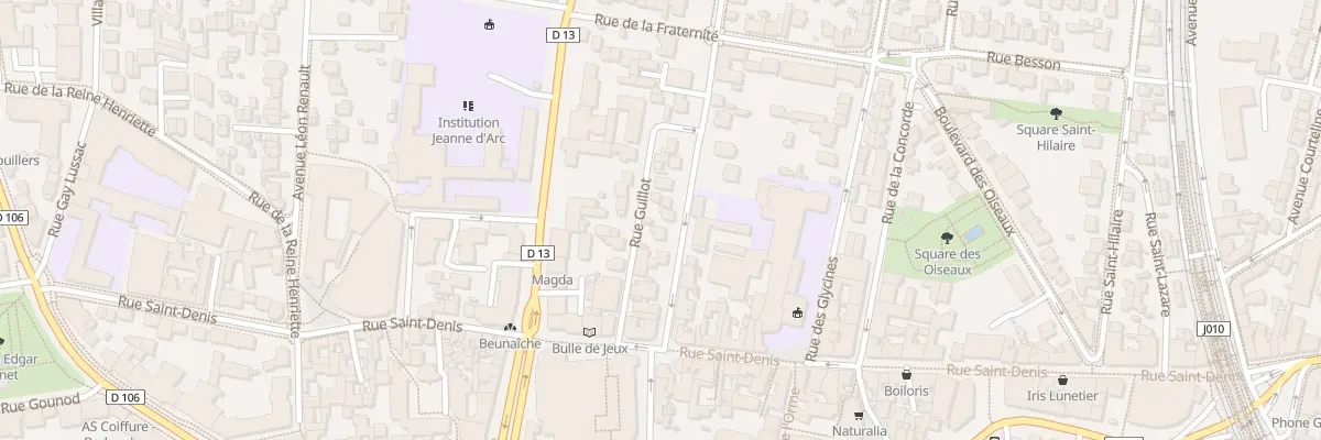 Plan du 11 Rue Labouret à Colombes