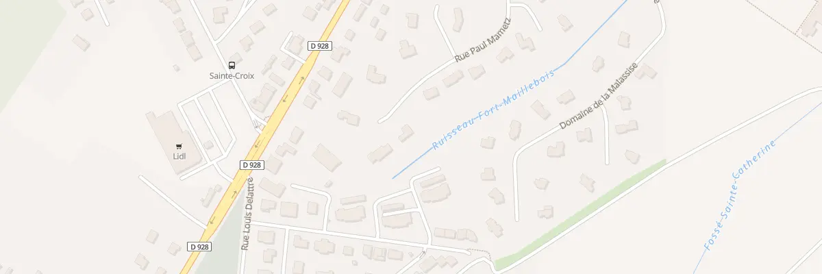 Plan du 14 Rue Paul Mametz à Longuenesse