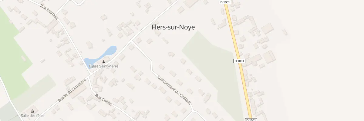 Plan du 7 Dom du Château à Flers-sur-Noye
