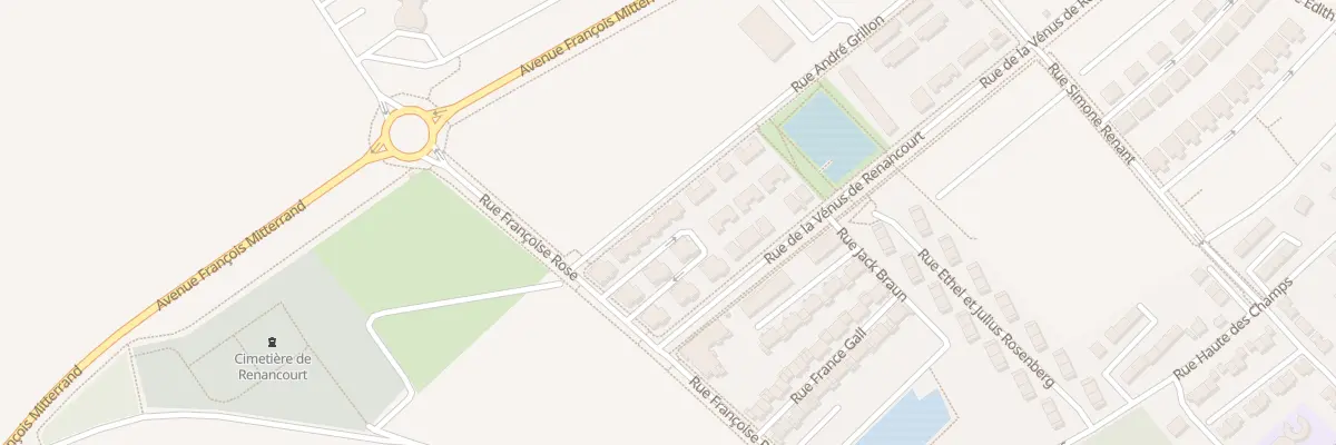 Plan du 12 Rue André Grillon à Amiens