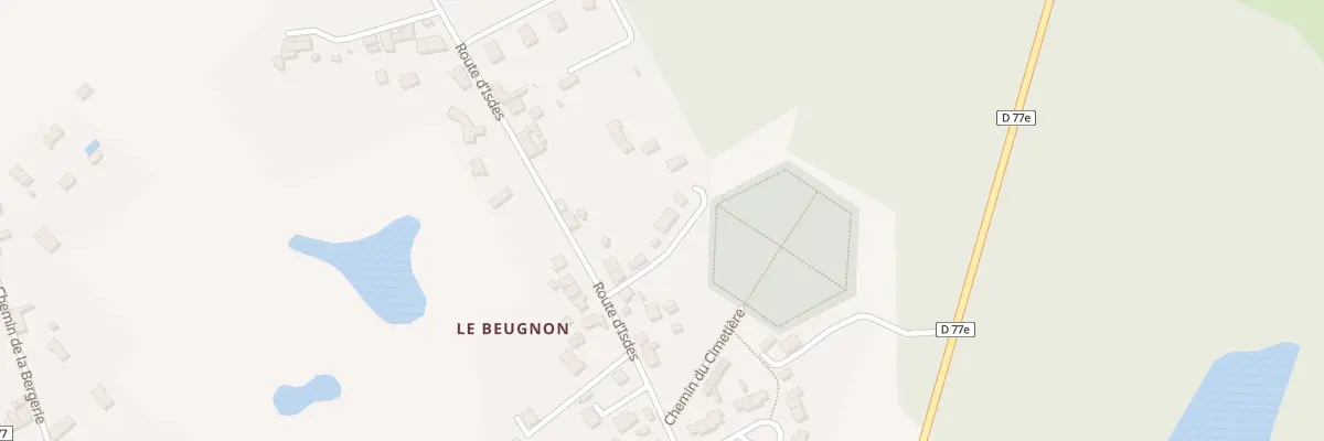 Plan du 16B Le Vivier à Brinon-sur-Sauldre