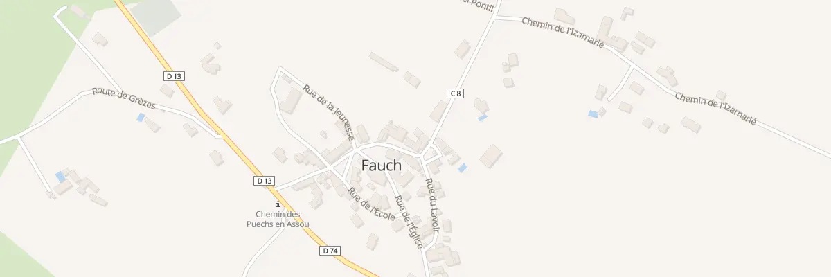 Plan du 15 Rue de la mairie à Fauch