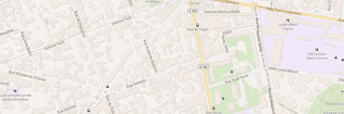 Plan du 6B Rue Sartoris à La Garenne-Colombes