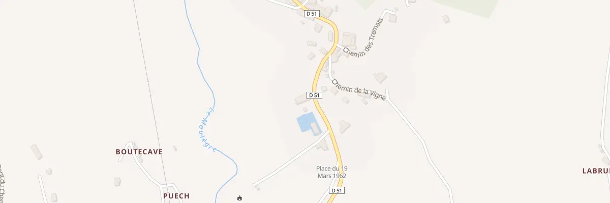 Plan du 5032 Le Bourg à Boisset