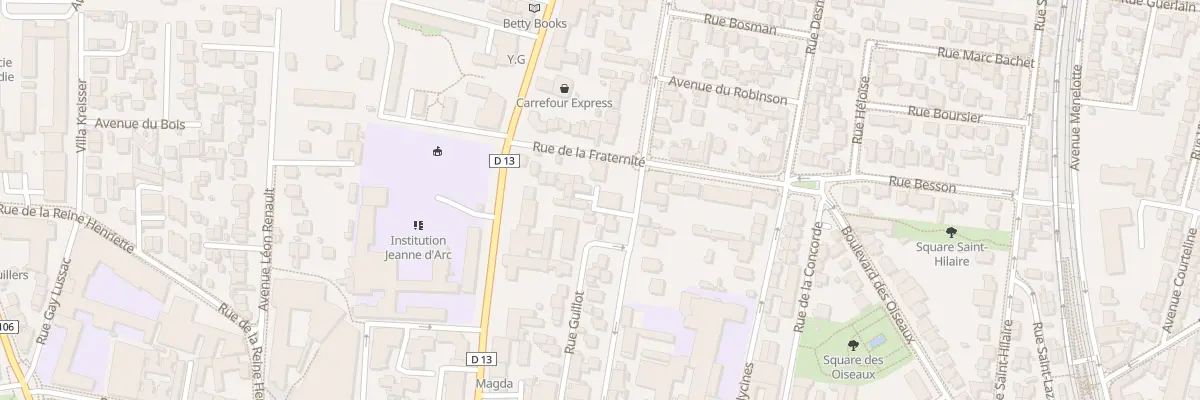 Plan du 23 Rue Labouret à Colombes