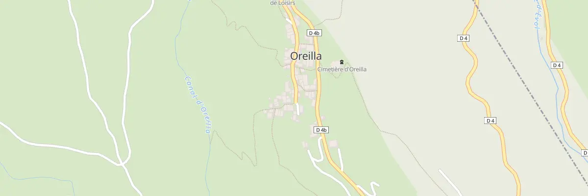 Plan du 27 Le Village à Oreilla
