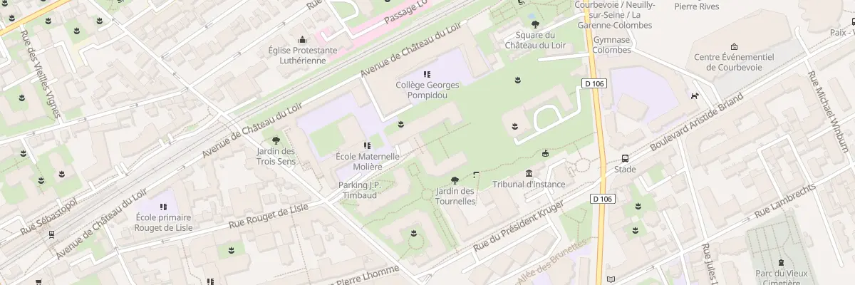 Plan du 52 Rue Jp Timbaud à Courbevoie
