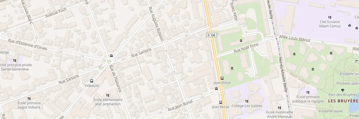 Plan du 35 Rue Auguste Buisson à La Garenne-Colombes