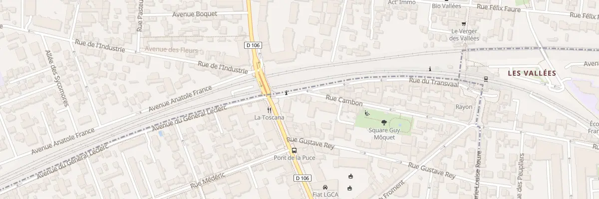 Plan du 4 Rue Cambon à La Garenne-Colombes