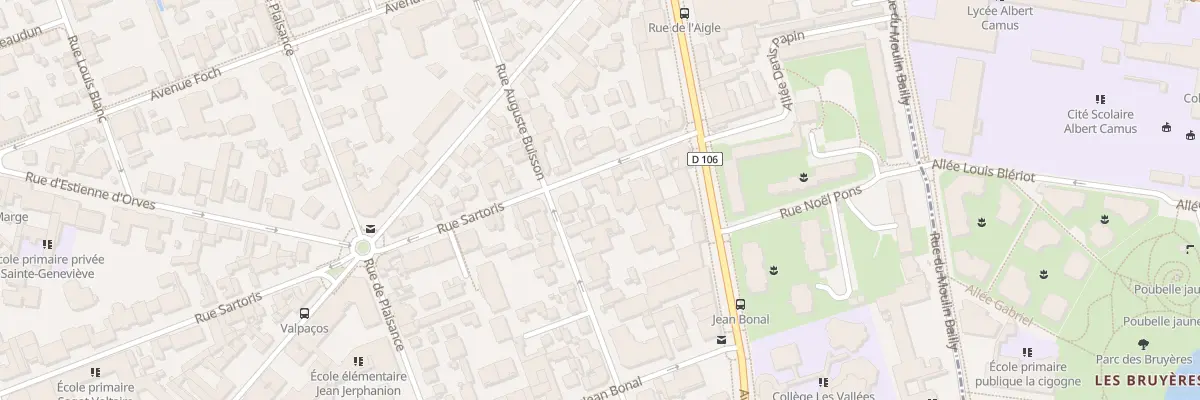 Plan du 7 Rue Sartoris à La Garenne-Colombes