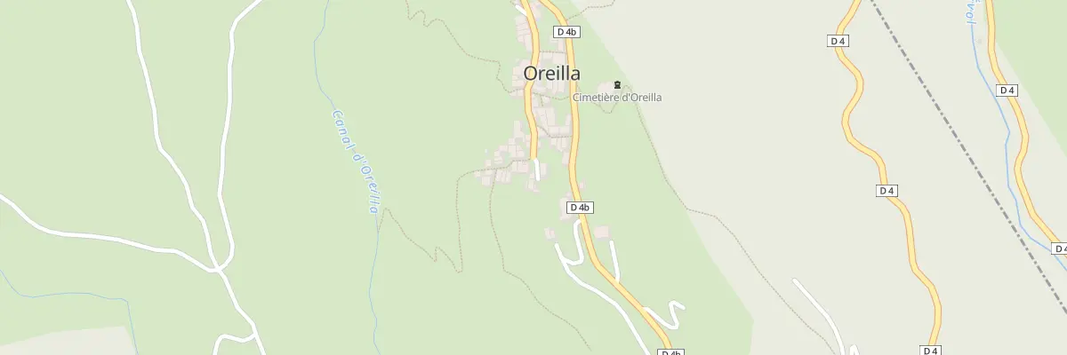 Plan du 5003F Le Village à Oreilla