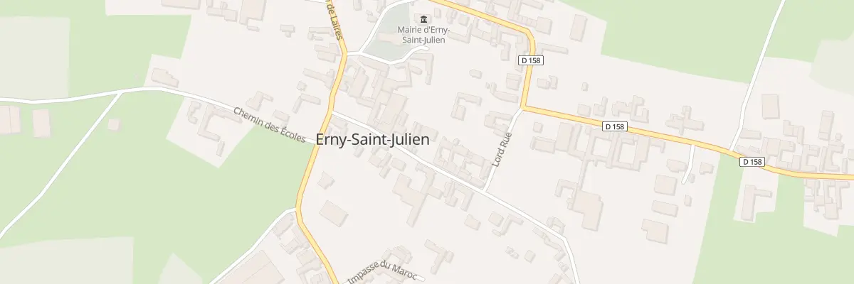 Plan du 9 Rue d’En Haut à Erny-Saint-Julien