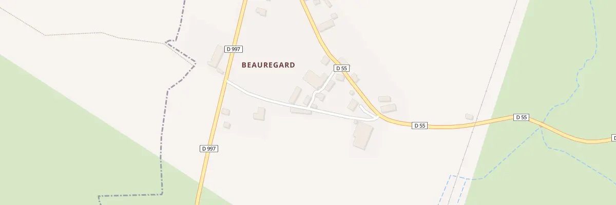 Plan du 5156 Beauregard à Lavaufranche