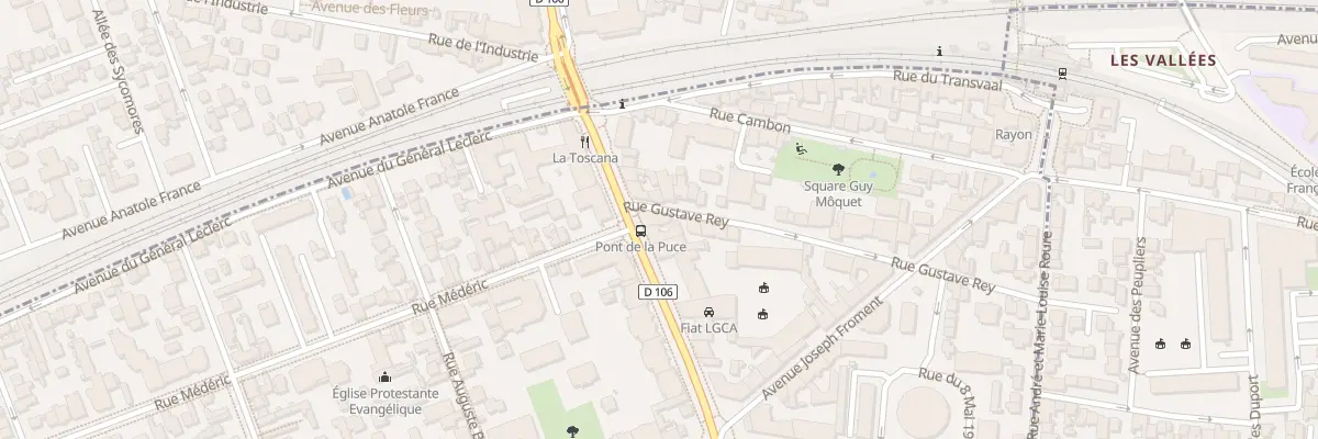 Plan du 11 Av du Gal de Gaulle à La Garenne-Colombes