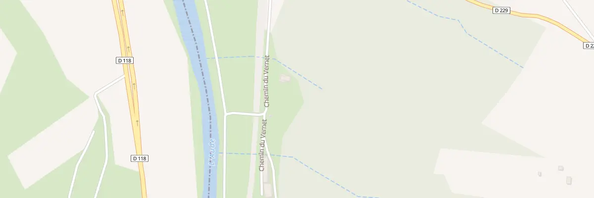 Plan du 32 Che du Vernet à Limoux