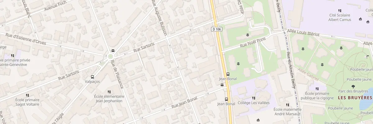 Plan du 35B Rue Auguste Buisson à La Garenne-Colombes