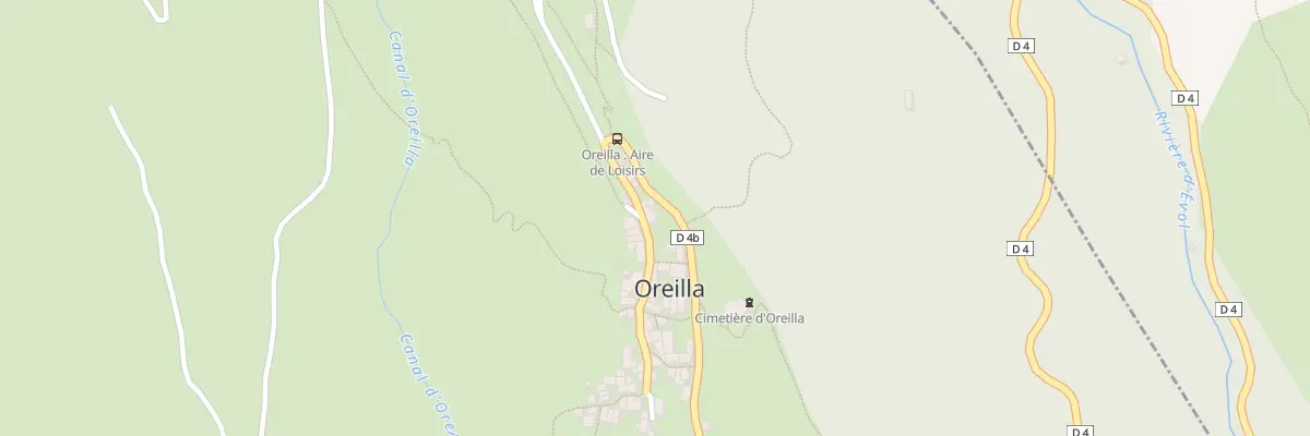 Plan du 34 Le Village à Oreilla
