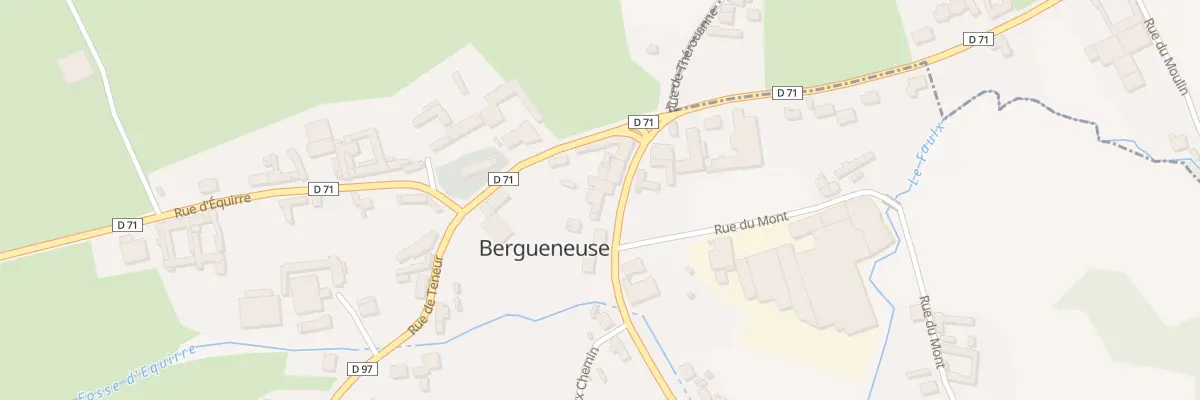 Plan du 3 Rue d’Anvin à Bergueneuse