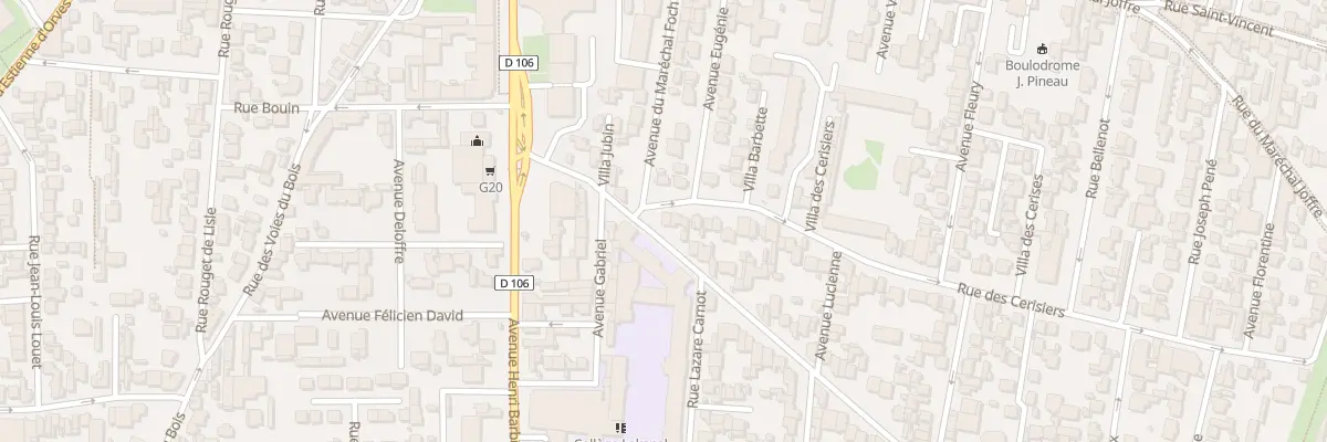 Plan du 17 Rue des Monts Clairs à Colombes