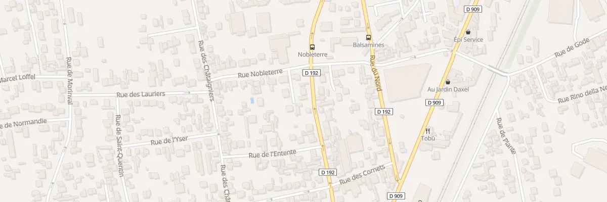 Plan du 63 Rue des Cloviers à Argenteuil