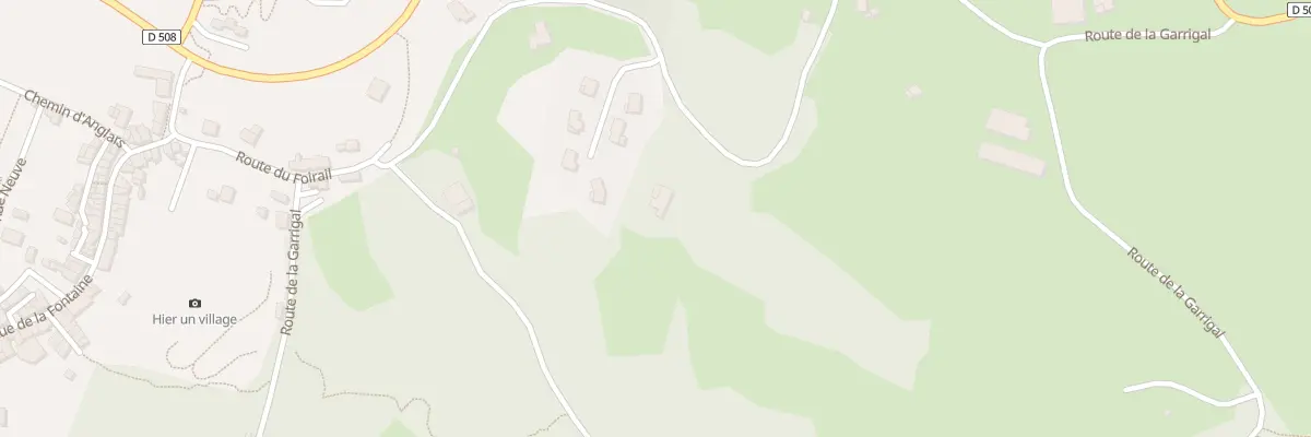 Plan du 5428 Le Cabanou à Flagnac
