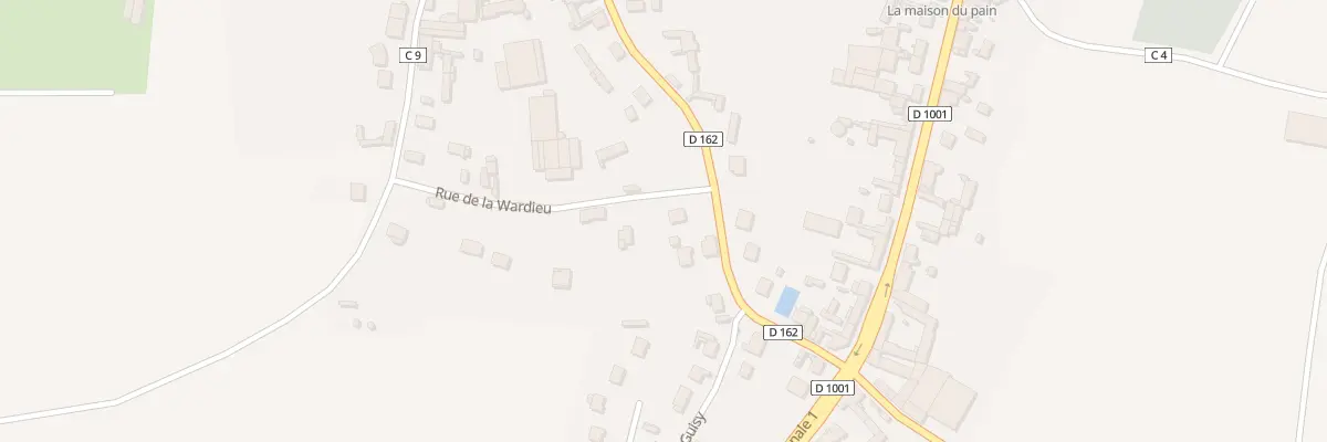 Plan du 22 Rue de la Wardieu à Saint-Sauflieu