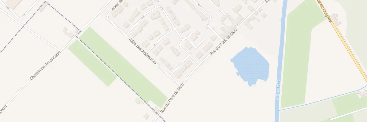 Plan du 7 All des Capucines à Amiens