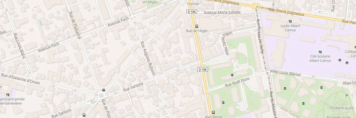 Plan du 4B Rue Sartoris à La Garenne-Colombes