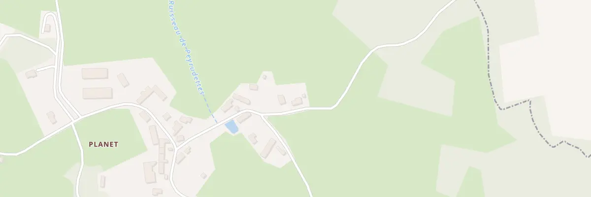 Plan du 21 Planet à Saint-Alpinien