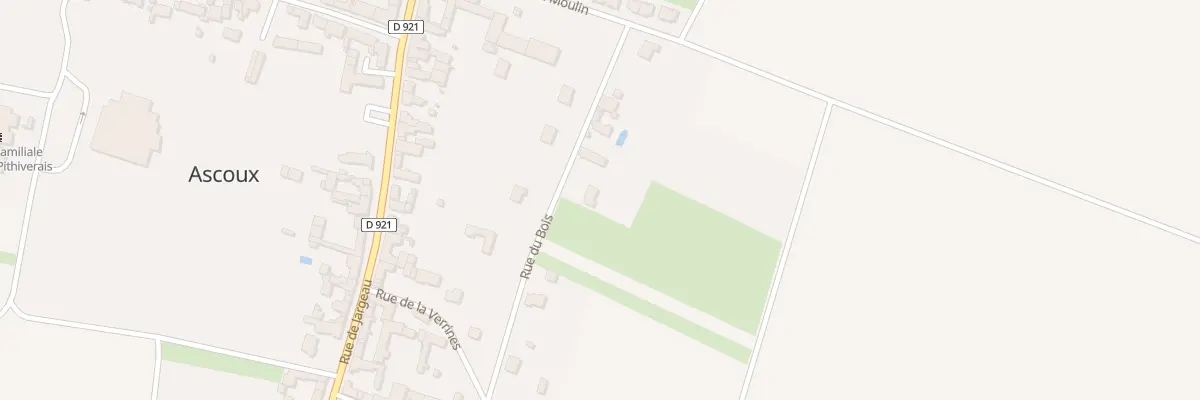 Plan du 9 Rue du Bois à Ascoux