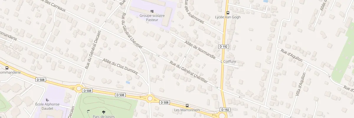 Plan du 19 Rue du Gal Lherillier à Ermont