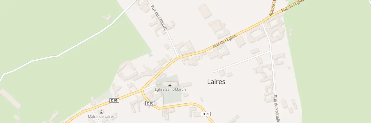 Plan du 4 Rue de l’Eglise à Laires