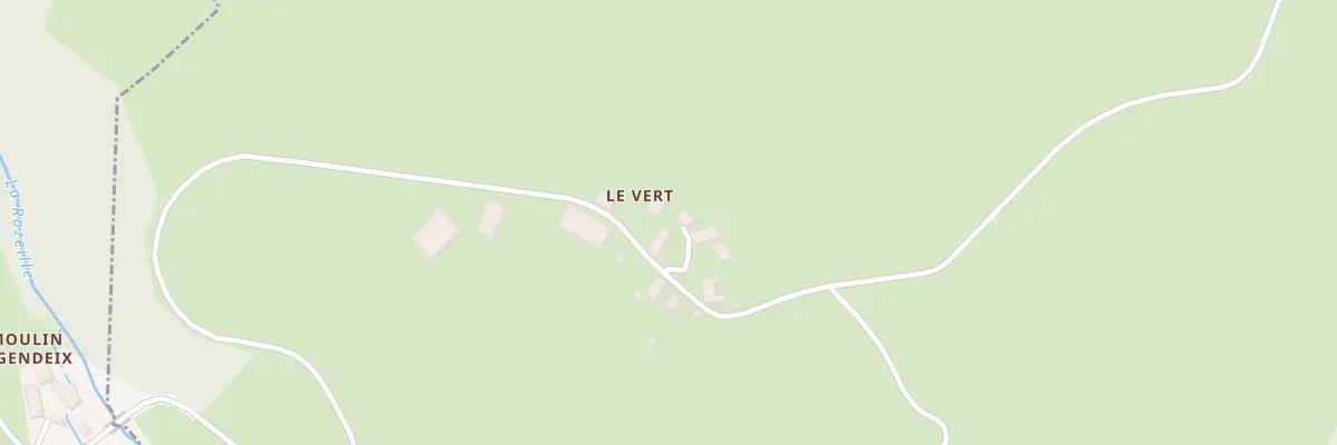 Plan du 14 Le Vert à Sainte-Feyre-la-Montagne