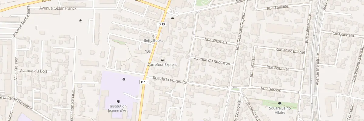 Plan du 33 Rue Labouret à Colombes